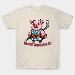 Ice hockey pig T-Shirt